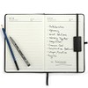 Kesote A5 Cuaderno con Cubierta Dura Libreta Negra con Banda