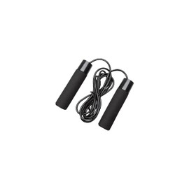 Endurance Unisex skipping rope with weight 1001 black, one size