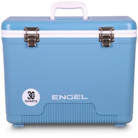 Engel UC30 30qt Leak-Proof, Air Tight, Drybox Cooler and Hard Shell Lunchbox for Men and Women in Camo