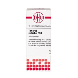 DHU Tartarus stibiatus C30 Spreading Balls 10 g Globules