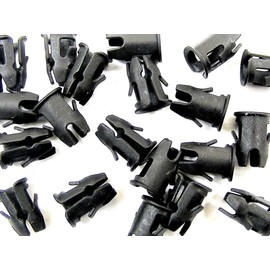 Retro-Motive Emblem & Trim Barrel Clips for Ford Lincoln Mercury- Fits 3/16" Hole- 1/8" Stud- 50 pcs- #218-50
