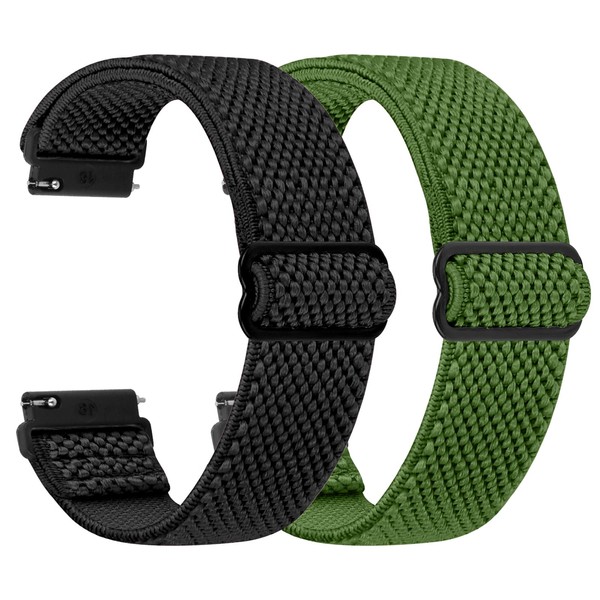 TumpCez - Quick Release Elastic Nylon Watch Straps - Band