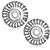 Wire Brush Flex Pack of 2 Wire Brush Angle Grinder