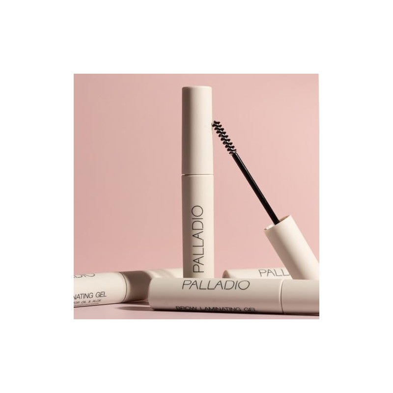 Palladio Gel Laminador de Cejas Transparente Fijación Extrema