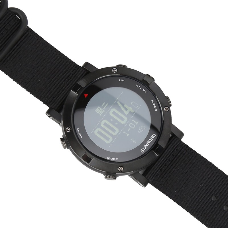 Men's Digital Sport Wristwatch GPS Running Swimming Watch with Compass