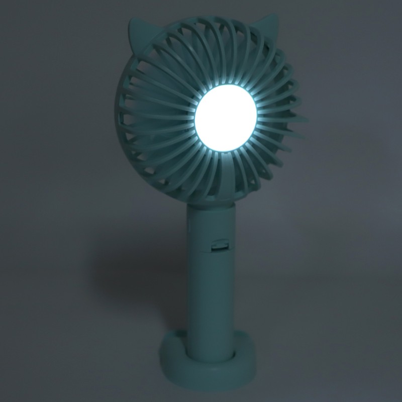 Handheld Fan 5 Speeds USB Rechargeable Small Fan Portable Silent