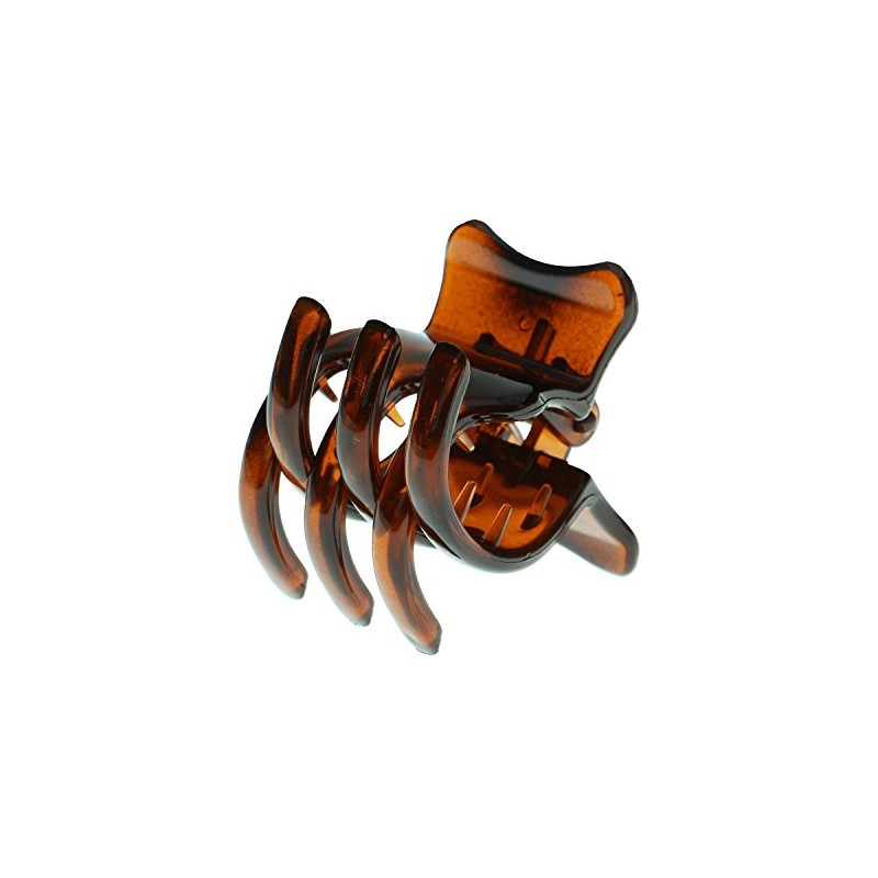 My Style Hair Claw 4cm Brown