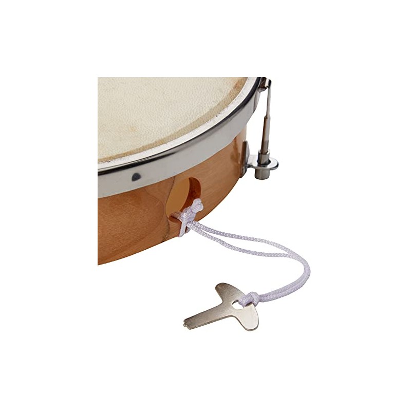 Percussion Plus PP876 8 inch Tunable Drum, Brown