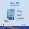 Sal De Epsom (sulfato De Magnesio) 2 Bolsas De 1