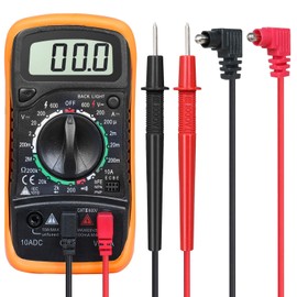 DIGFLEX Volt Testing Digital Multimeter Voltmeter Ammeter AC DC Meter OHM for DIY