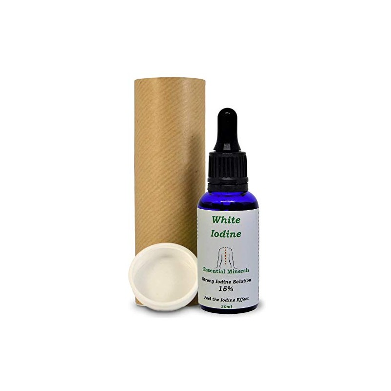 30ml 15% White Iodine Solution Max Strength Decolourised Clear Solution