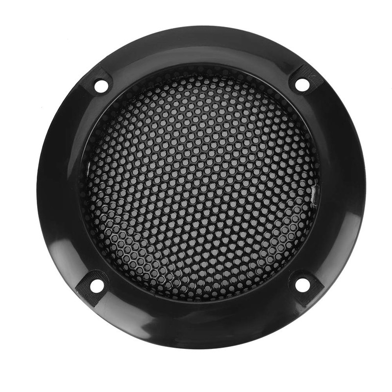 Speaker Grill Cover,ASHATA 2 Inch Speaker Decorative Steel Mesh Circle,Shatter