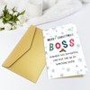 Obbyidk Funny Boss Christmas Card from Team Group, Merry Christmas