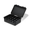 KIWIFOTOS 15 Slots D Battery Organizer Storage Case IP67 Waterproof