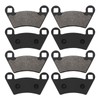 Front and Rear Brake Pads for Polaris Ranger 500 2x4