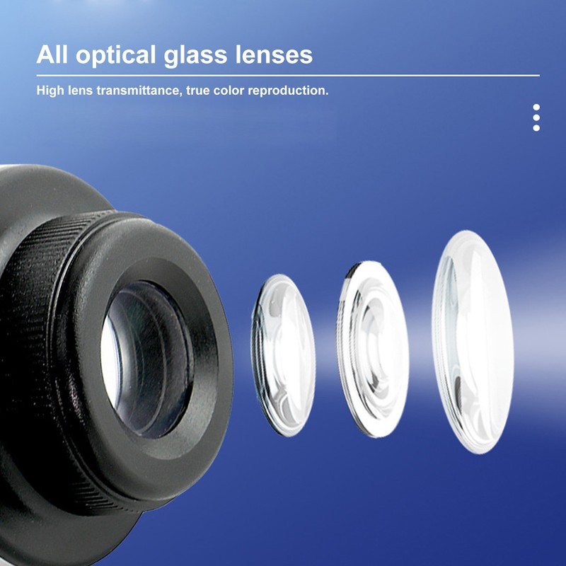 Bincoulars 3 X 50 Bincoulars Portable HD All Optical Glass
