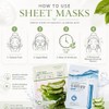 Mascarillas Faciales Coreanas Surtidas – Pack de 10 Piezas Hidratantes