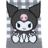 Sanrio 954519 Kuromi Character Socks Size: 9.1 - 9.8 inches