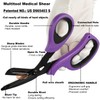 MEUUT First Aid Kits with Stethoscope Case Trauma Shears Bandage