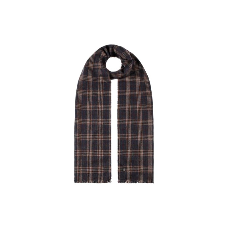 LIERYS Dancosta Wool Scarf - Checked - Virgin Wool Cashmere