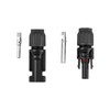 enjoy solar® 1 pair of solar plugs and sockets for