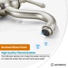 gotonovo Single Handle Vessel Sink Faucet 360° Swivel Bathroom Faucet