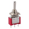 Baomain Toggle Switch MTS-123 SPDT Momentary (ON)-Off-(ON) 3 Files 3