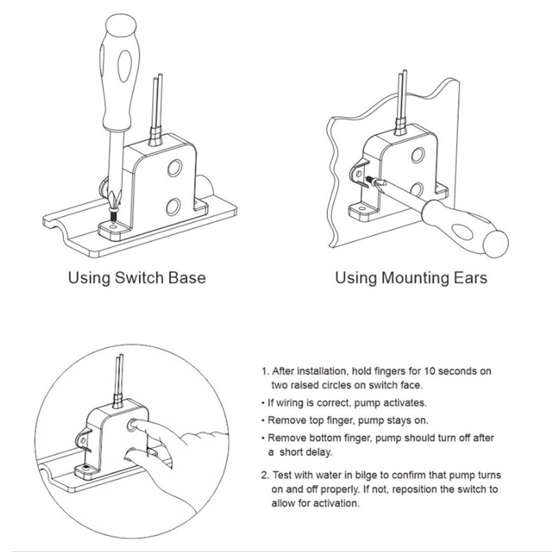 Bilge Switch, Accurate Sensor Smart Durable Bilge Pump Switch Sensor