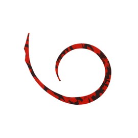 JACKALL Bing Switch T + Necktie, Micro Curly, Slim, Shimashima Red