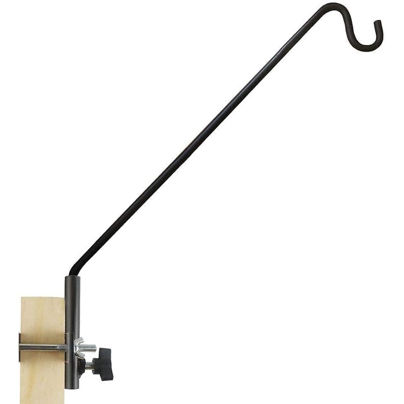 MIXXIDEA Extended Fence Deck Hook Rail Heavy Duty Bird Feeder