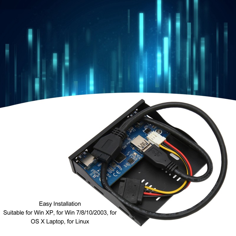 USB 3.2 Front Panel Hub 6 Ports 5Gbps High Speed