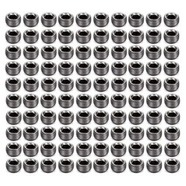 Fitting, Plug, 3/8 in NPT, Allen Head, Steel, Natural, Set of 100