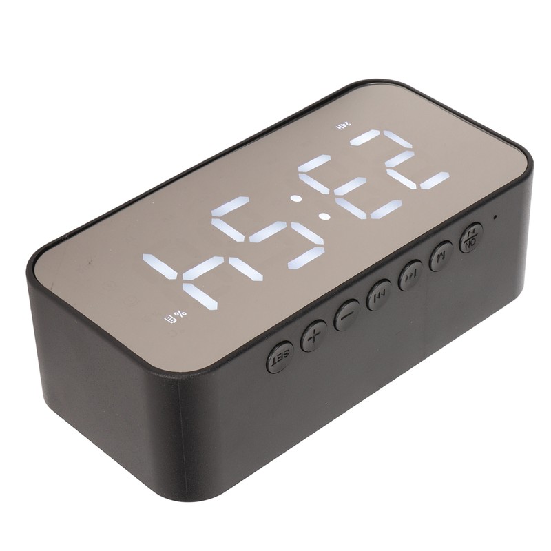 Wireless Bluetooth Speaker Stereo Sound Noise Cancelling Temperature Display Voice