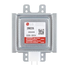 Whirlpool W10818686 OEM Microwave Magnetron Replacement Part, Stainless