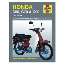 Honda C50, C70, & C90 Haynes M324 Repair Manual (1967-2003)