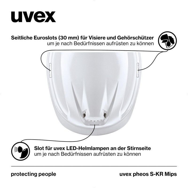uvex pheos S-KR MIPS Protective Helmet - Industrial Protective Helmet