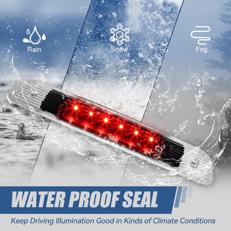 Auto Dynasty Rear High Mount Black Housing LED 3rd Third