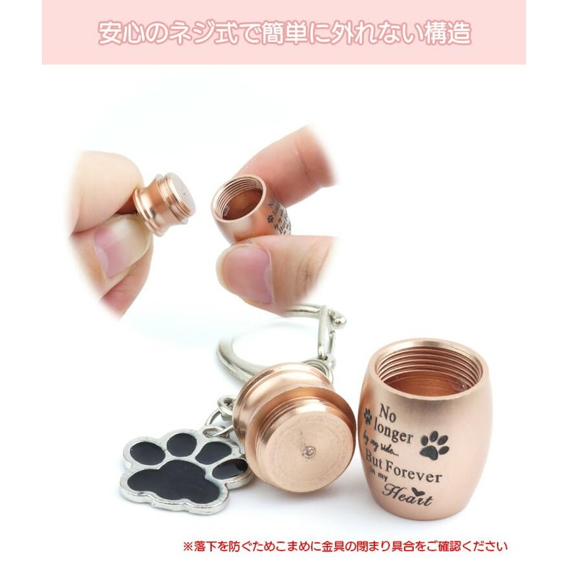 prendre PR-MORIAL Pet Urn Capsule Mini Capsule Key Holder Freestanding