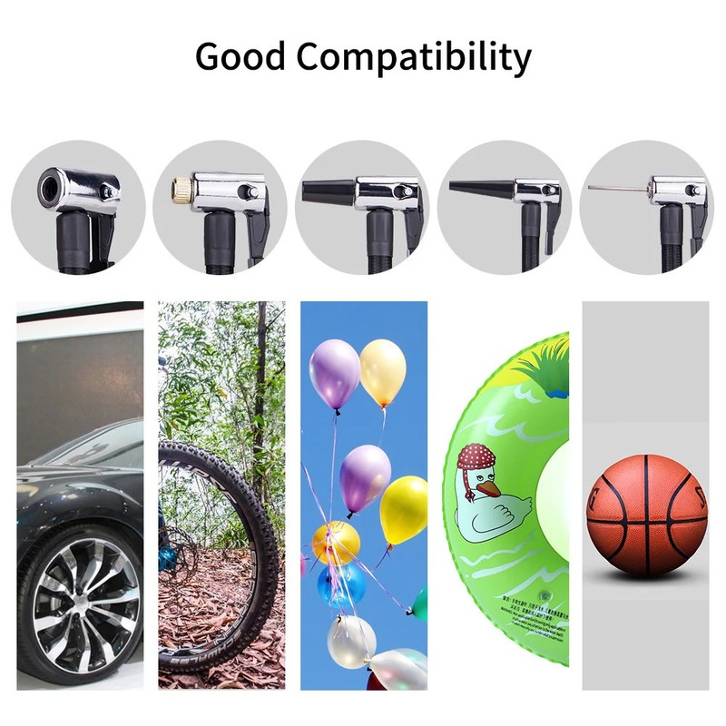 Tiny Air Pump Portable Smart Pump for Car Tires Inflatables