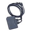 USB KVM Switch 2 Ports Wired HD Multimedia Interface KVM