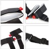Bestgle 2 Packs Adjustable Ski and Pole Carrier Strap Shoulder