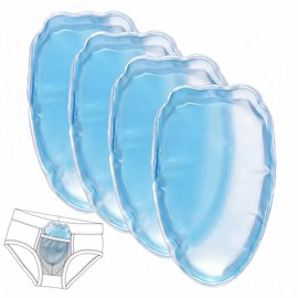 Ice Pack for Post-Vasectomy Recovery, Light Blue, 4-Pack