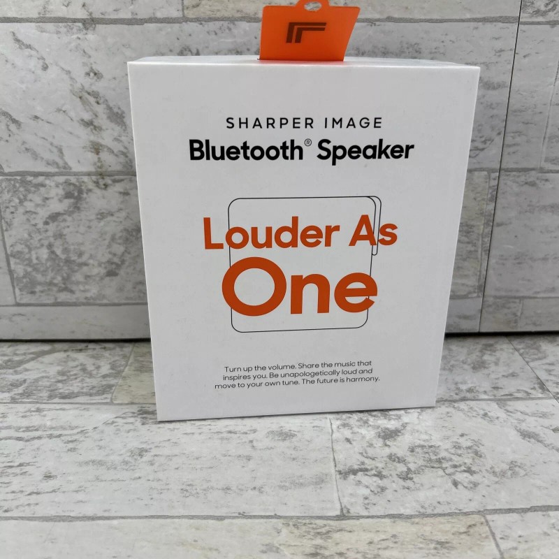 SHARPER IMAGE Bluetooth speaker Louder As One New in box