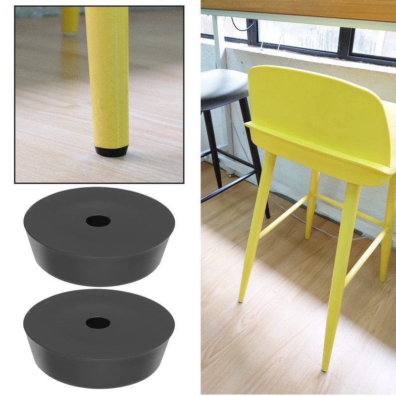 EMSea 20PCS Rubber Feet Round Bumper Furniture Table Printer Chopping