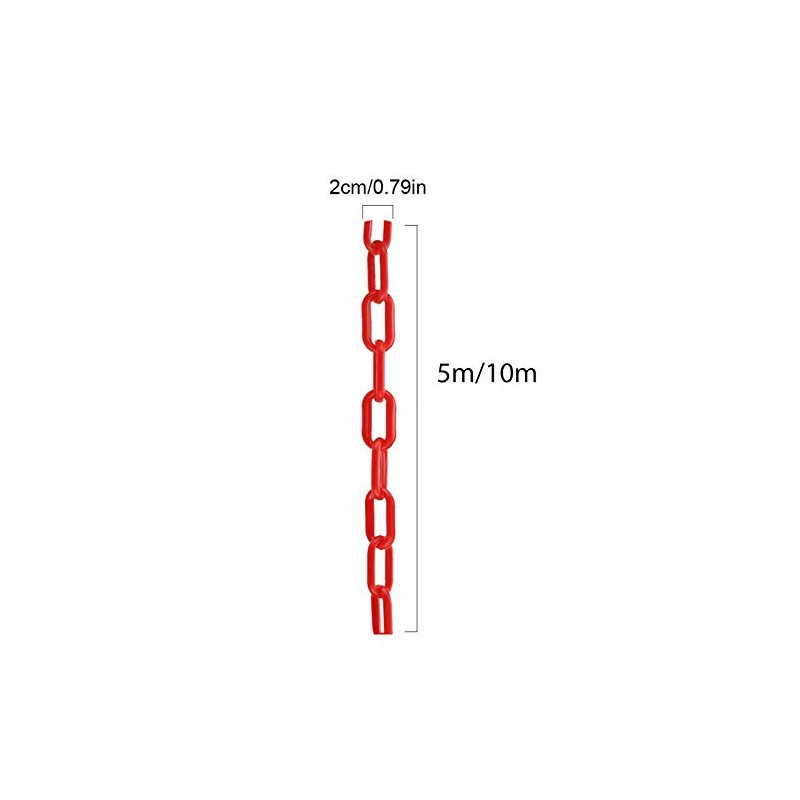 Plastic Warning Chain, Safety Chain, Chain Grid, Warning Chain, Diameter