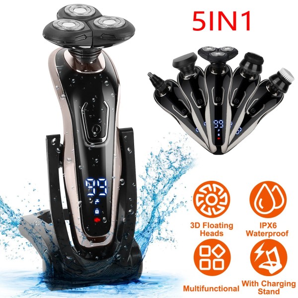 iMounTEK Professional Electric Shaver Razor for Men Hair Beard Trimmer