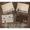 Chalkboard Style Placemat for your Coffee Maker or Espresso Machine