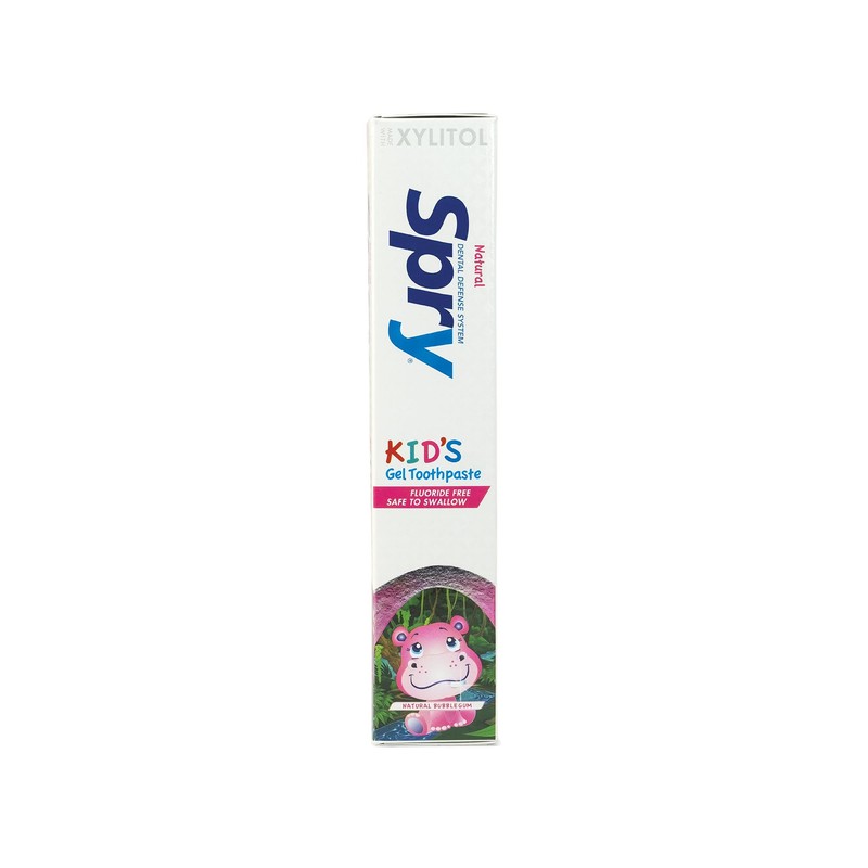 Spry Xylitol Toothpaste for Kids 5oz. Fluoride Free, Teeth Whitening