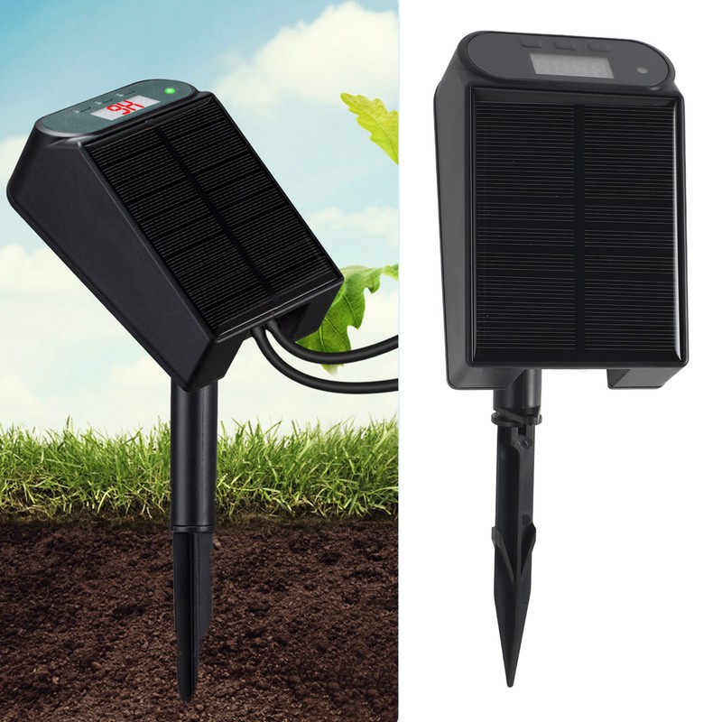 SW15 Solar Powered Watering Irrigation Kit Timing Automatic Flower Watering