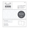 Papermania 6 x 6-Inch Wedding Damask Paper Inserts